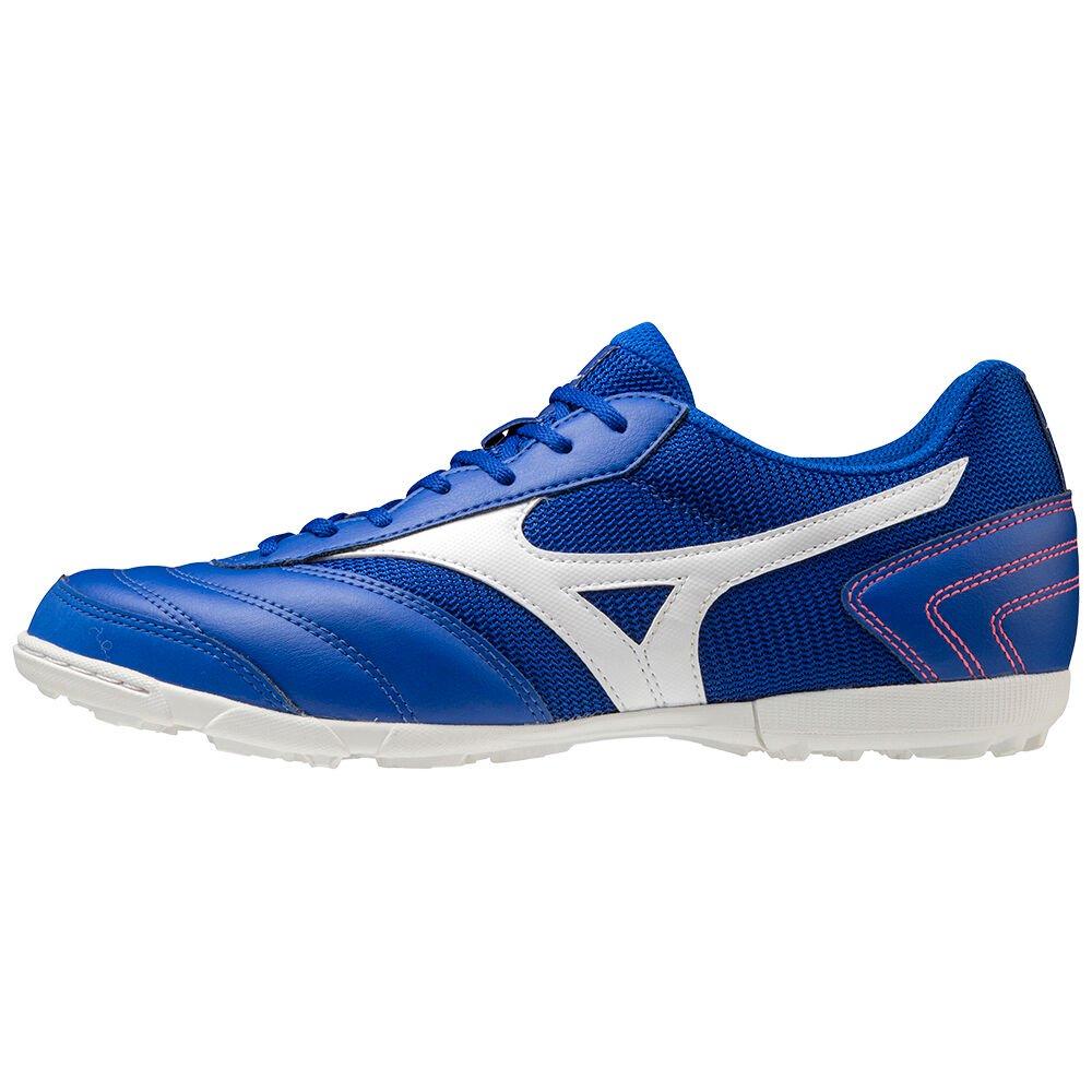 Mizuno Men's Soccer Cleats MRL Sala Club TF Blue/White - YRBPMHA-56